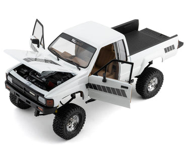 🧇 New RC4WD Trail Finder 2 "LWB" 1/10 RTR 4WD Scale Trail Truck w/1987 Toyota XtraCab Body & 2.4GHz Radio (White) Sticker Sale 🧇