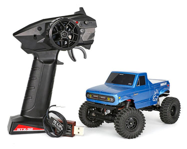 New Redcat Ascent-32 1/32 4WD RTR Rock Crawler (Blue) w/2.4GHz Radio, Battery & Charger