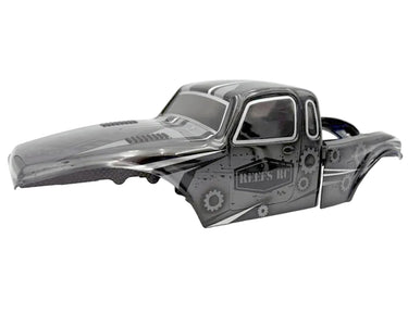 New Reefs RC PLAGUE 1/10 Competition Rock Crawler Body (Clear) w/Rear Fenders