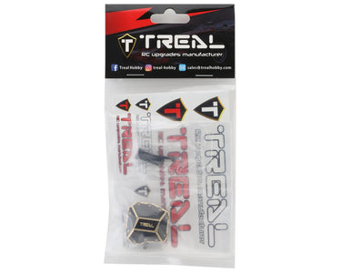 New Treal Hobby Axial SCX10 III Brass Differential Cover (51g) (Portal Axle)