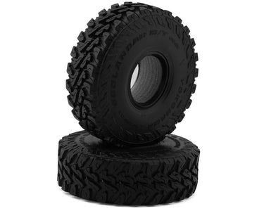 Vanquish Products Yokohama Geolandar M/T 1.9" Rock Crawler Tires (2) (Red) (Class 2 - 4.75")